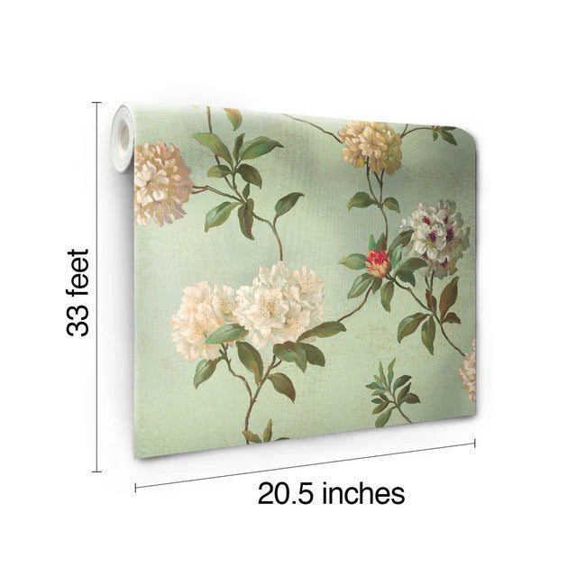 Rhodedendrum with Script Wallpaper by Legacy