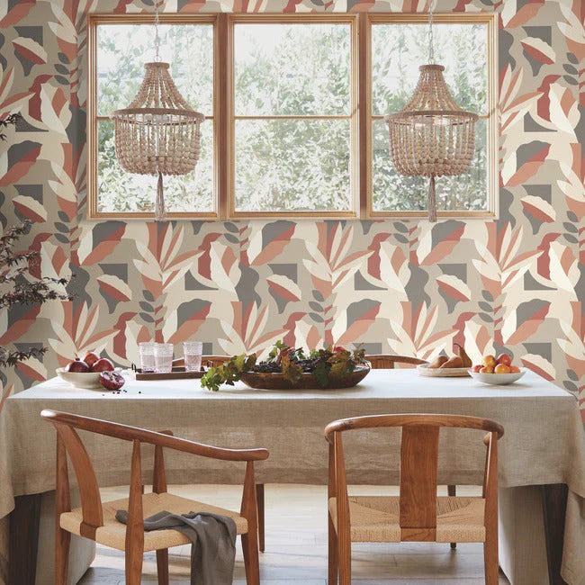 Papier Colle Wallpaper by Artistic Abstracts