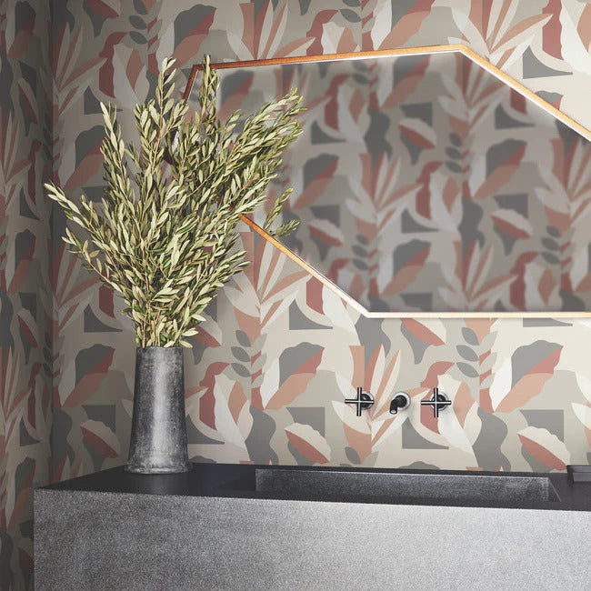 Papier Colle Wallpaper by Artistic Abstracts