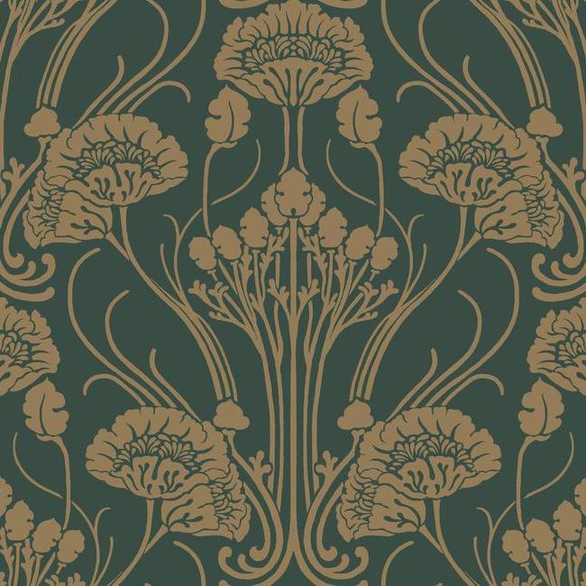 Nouveau Damask Wallpaper by Antonina Vella Wallpaper