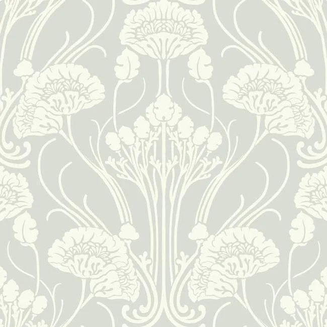 Nouveau Damask Wallpaper by Antonina Vella Wallpaper