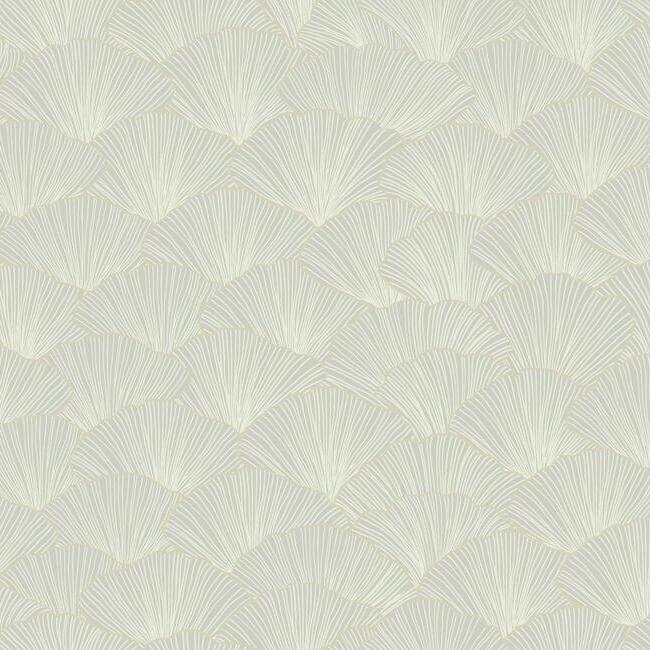 Luminous Ginkgo Wallpaper by Candice Olson Wallcoverings