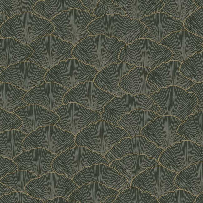 Luminous Ginkgo Wallpaper by Candice Olson Wallcoverings