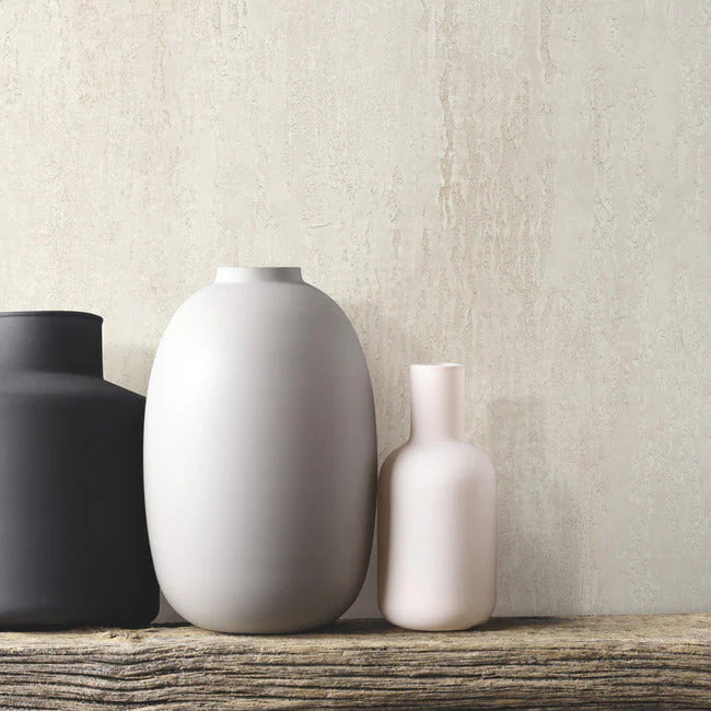 Stucco Finish Wallpaper by Mediterranean