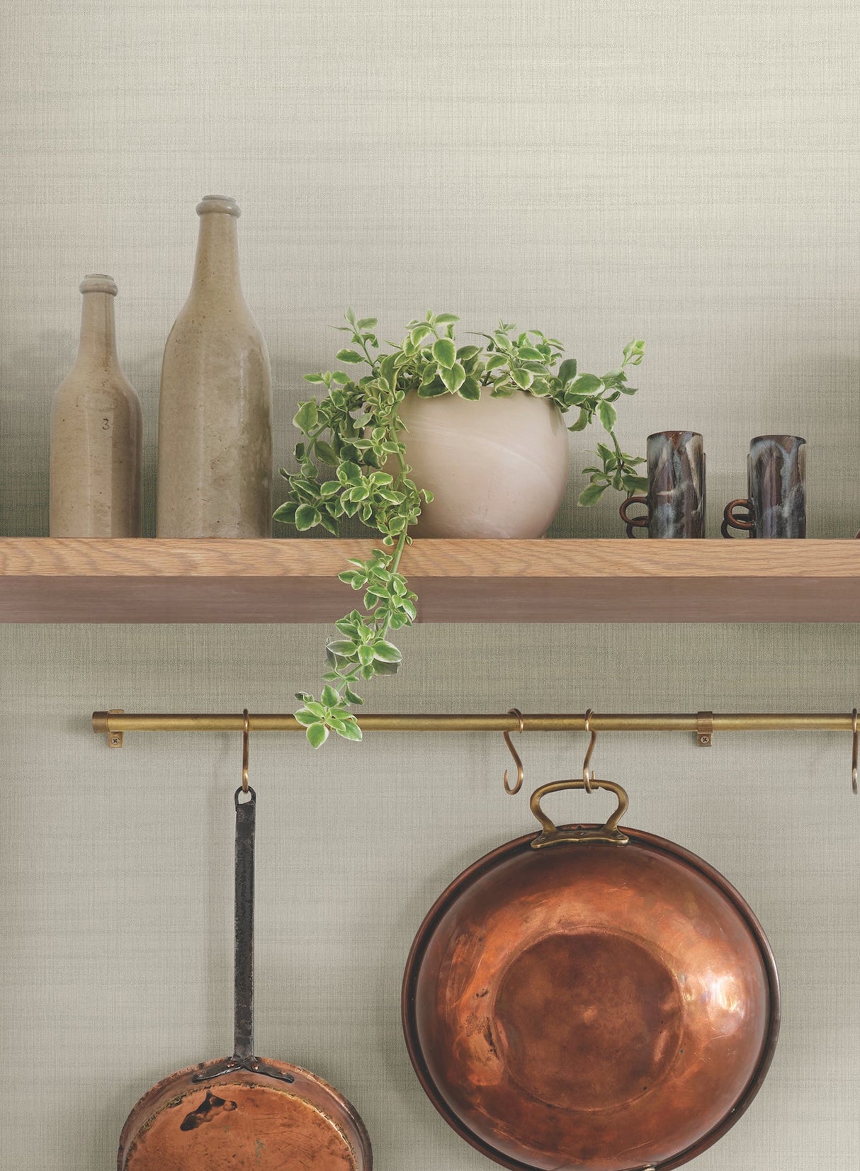 Washed Linen Wallpaper by Legacy