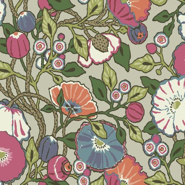 Vincent Poppies Wallpaper by Open Sheet