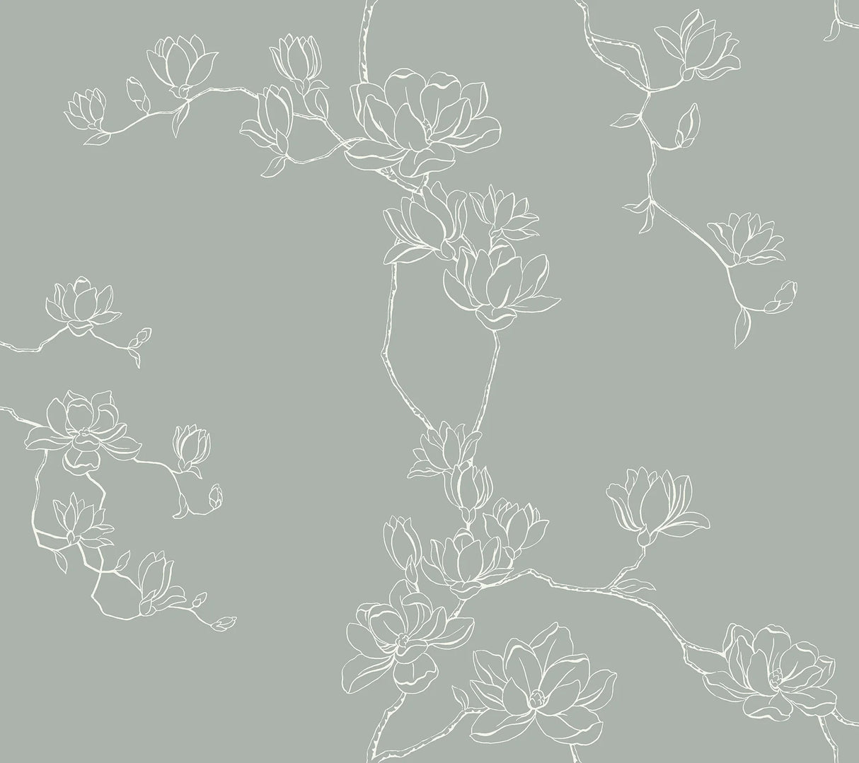 Magnolia Branches Wallpaper by Legacy