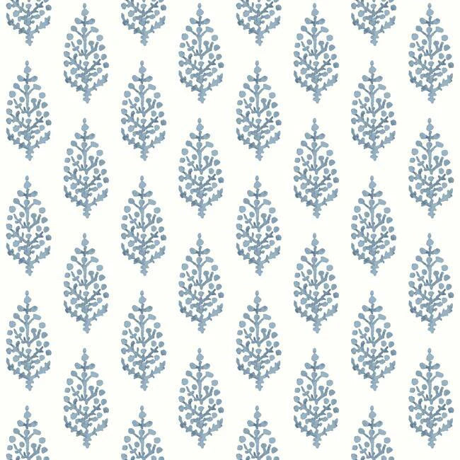 Paisley On Calico Wallpaper by Simply Farmhouse