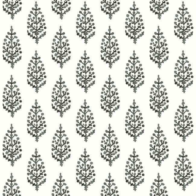 Paisley On Calico Wallpaper by Simply Farmhouse