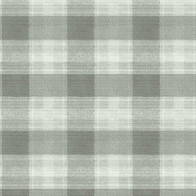 Woven Buffalo Check Wallpaper by Simply Farmhouse