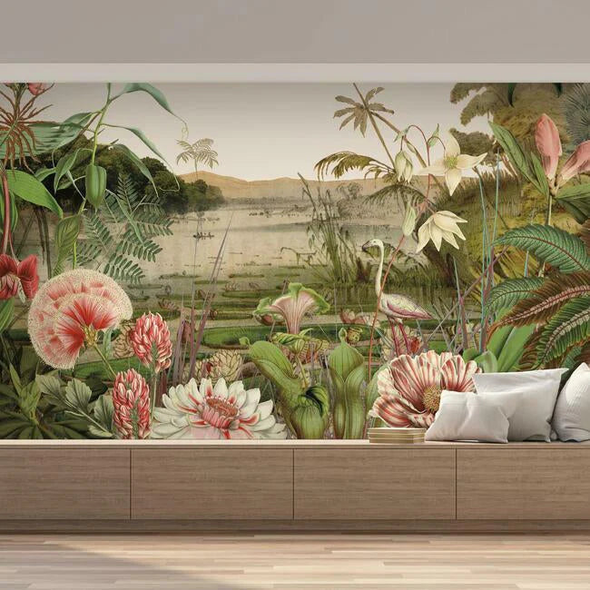 Floating Gardens Wall Mural by Mural Resource Library