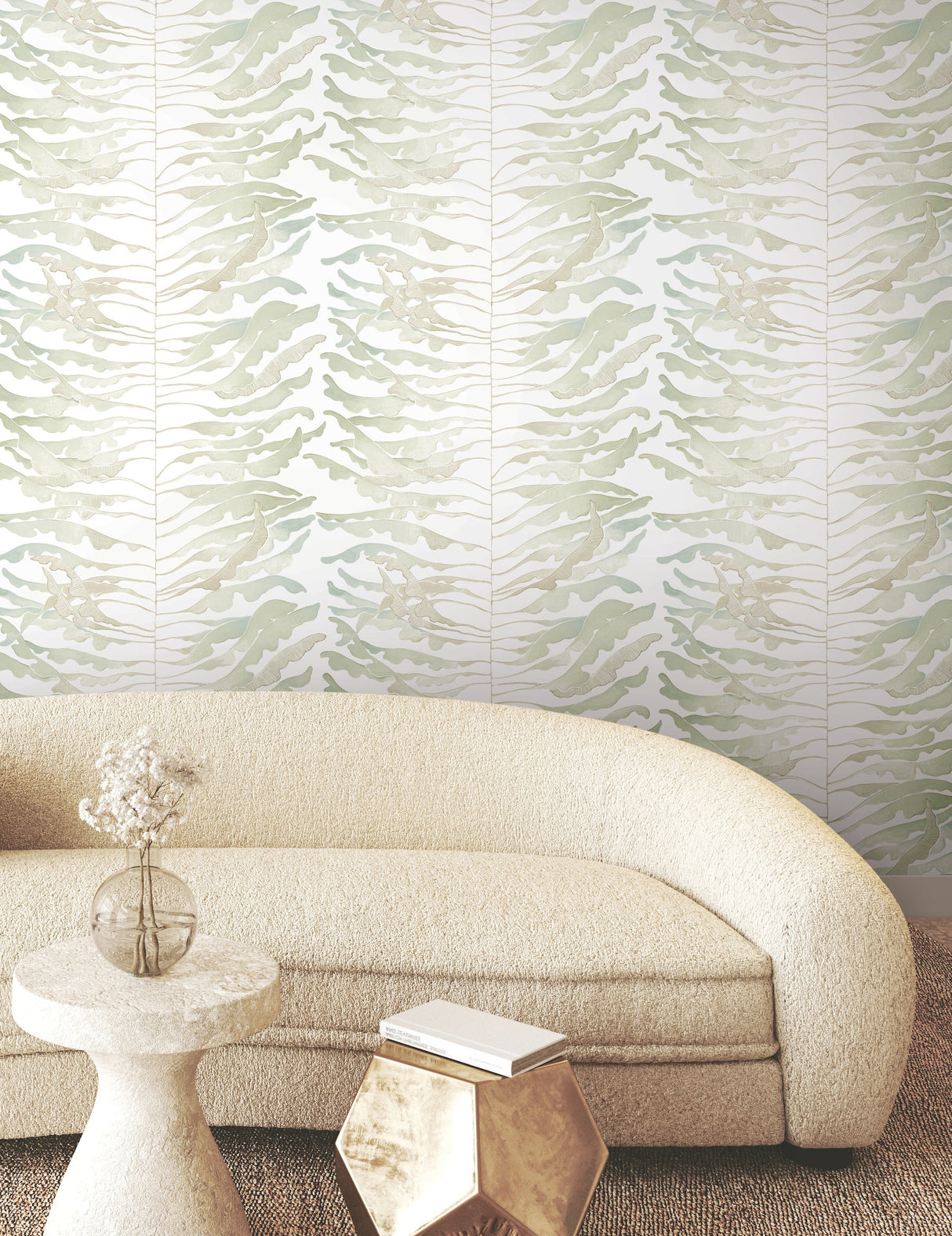 Leaf Column Wallpaper by Fomations