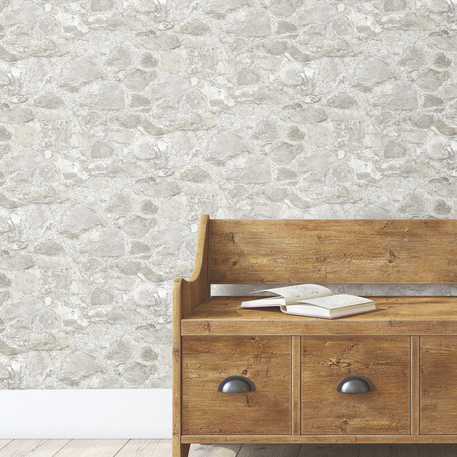 Field Stone Wallpaper by Mediterranean