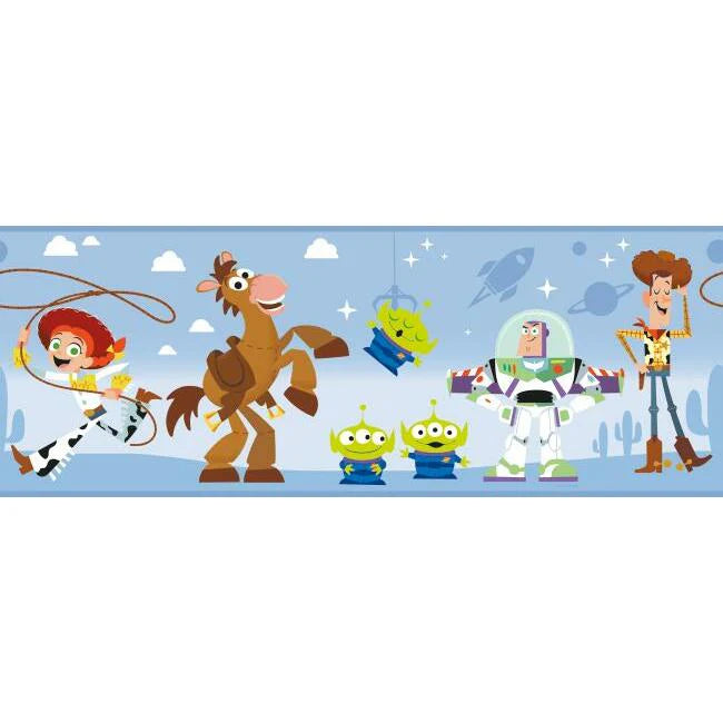 Disney and Pixar Toy Story 4 Wallpaper Border by Disney Kids Vol. 4