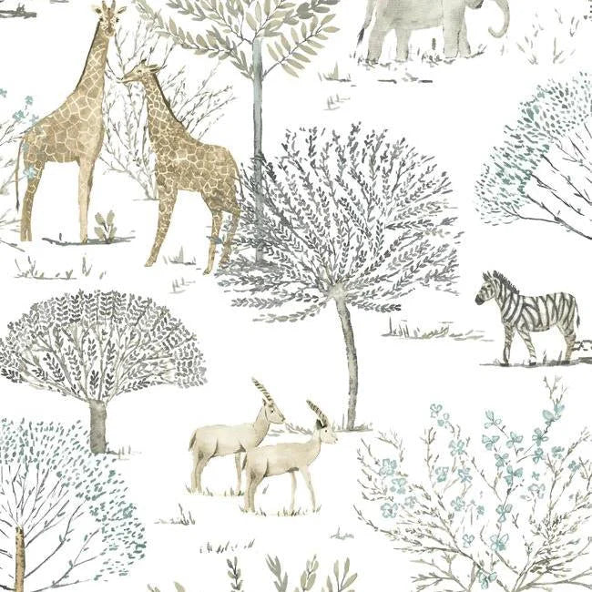 On The Savanna Wallpaper by Open Sheet