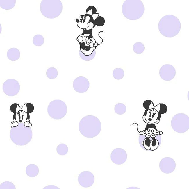 Disney Minnie Mouse Dots Wallpaper by Disney Kids Vol. 4