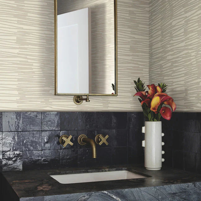 Nikki Chu Water Reed Thatch Wallpaper by Artistic Abstracts