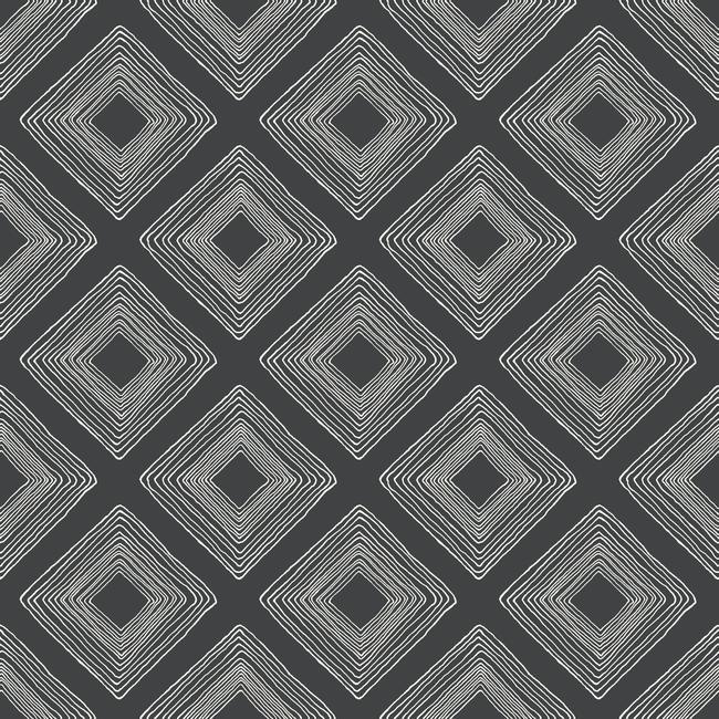 Diamond Sketch Wallpaper by Magnolia Home Vol. 2