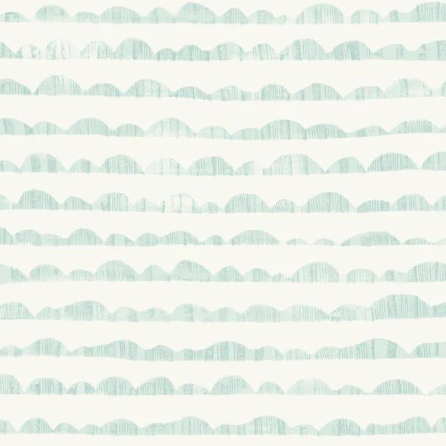 Hill & Horizon Wallpaper by Magnolia Home Artful Prints + Patterns