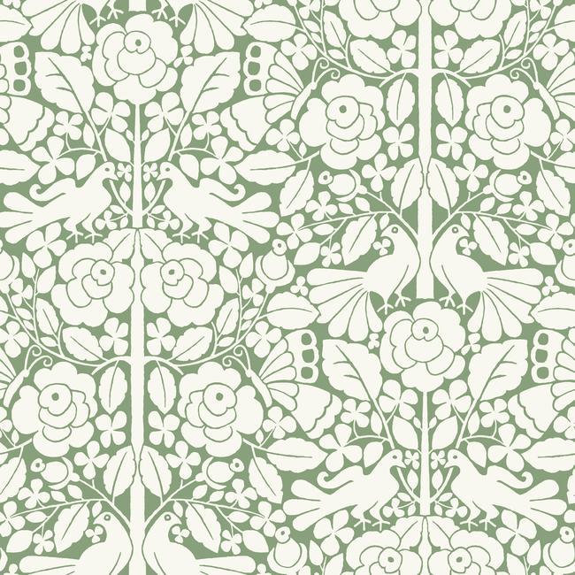 Fairy Tales Wallpaper by Magnolia Home Artful Prints + Patterns