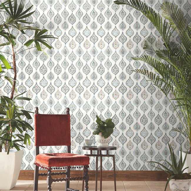 Marketplace Motif Wallpaper by Mediterranean