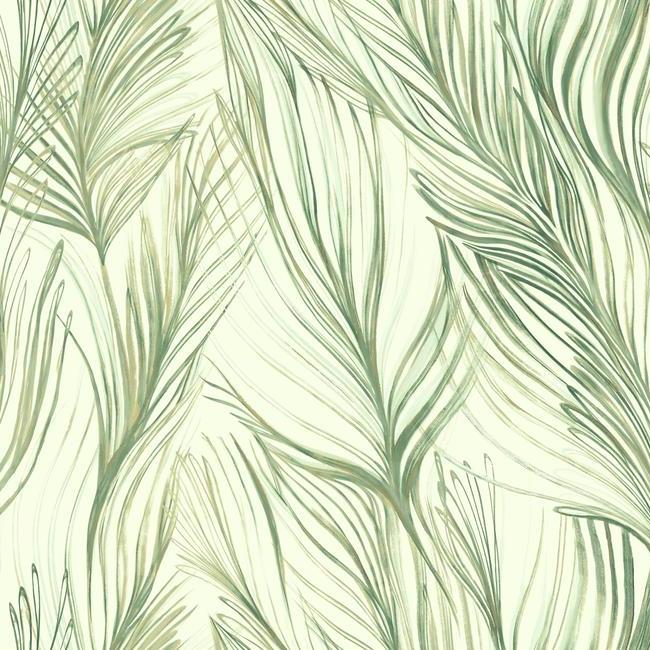 Peaceful Plume Wallpaper by Candice Olson Wallcoverings