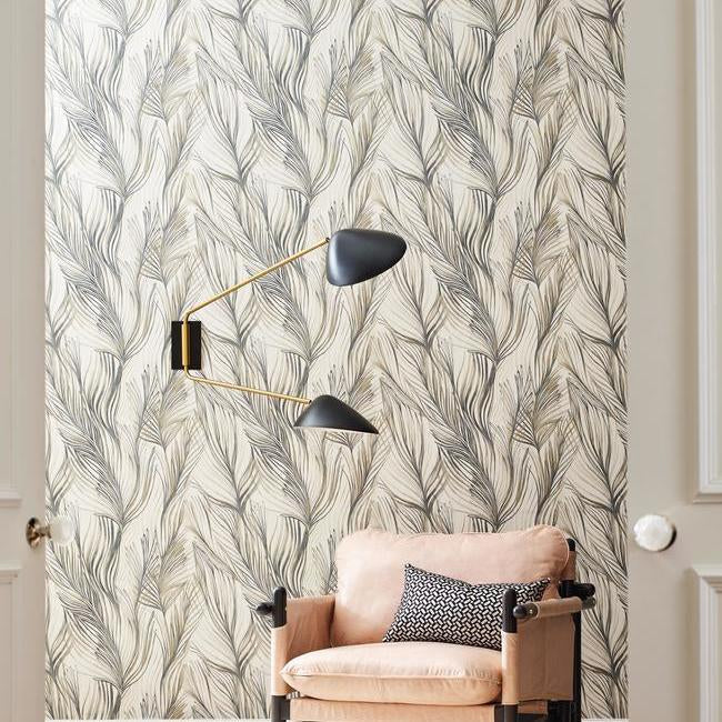 Peaceful Plume Wallpaper by Candice Olson Wallcoverings