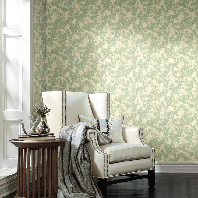 Pressed Leaves Wallpaper by Candice Olson Wallcoverings
