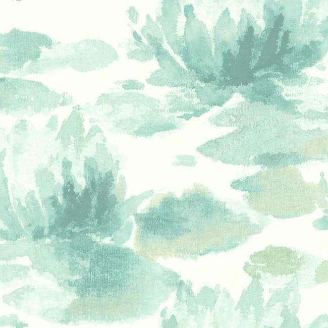 Water Lily Wallpaper by Candice Olson Wallcoverings