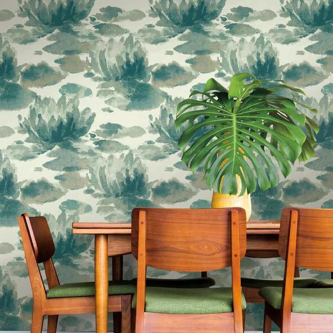 Water Lily Wallpaper by Candice Olson Wallcoverings