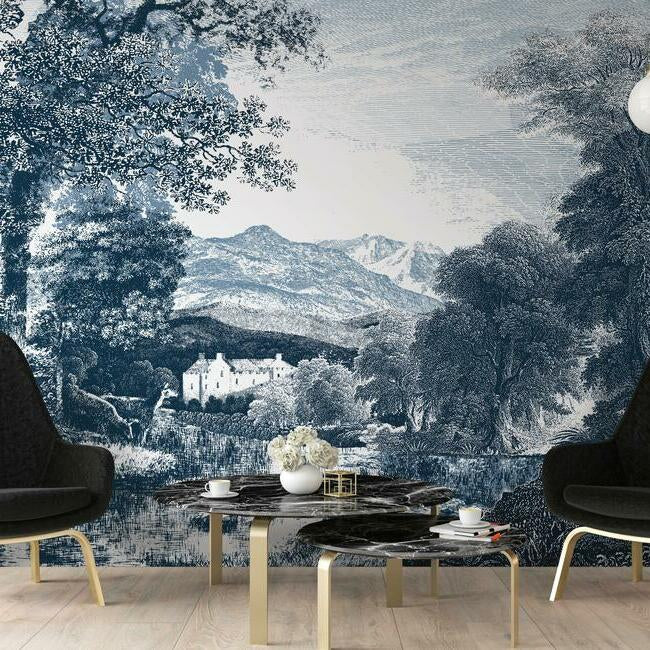 Provincial Scenic Wall Mural by Mural Resource Library