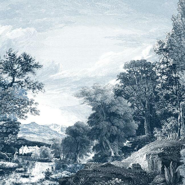 Provincial Scenic Wall Mural by Mural Resource Library