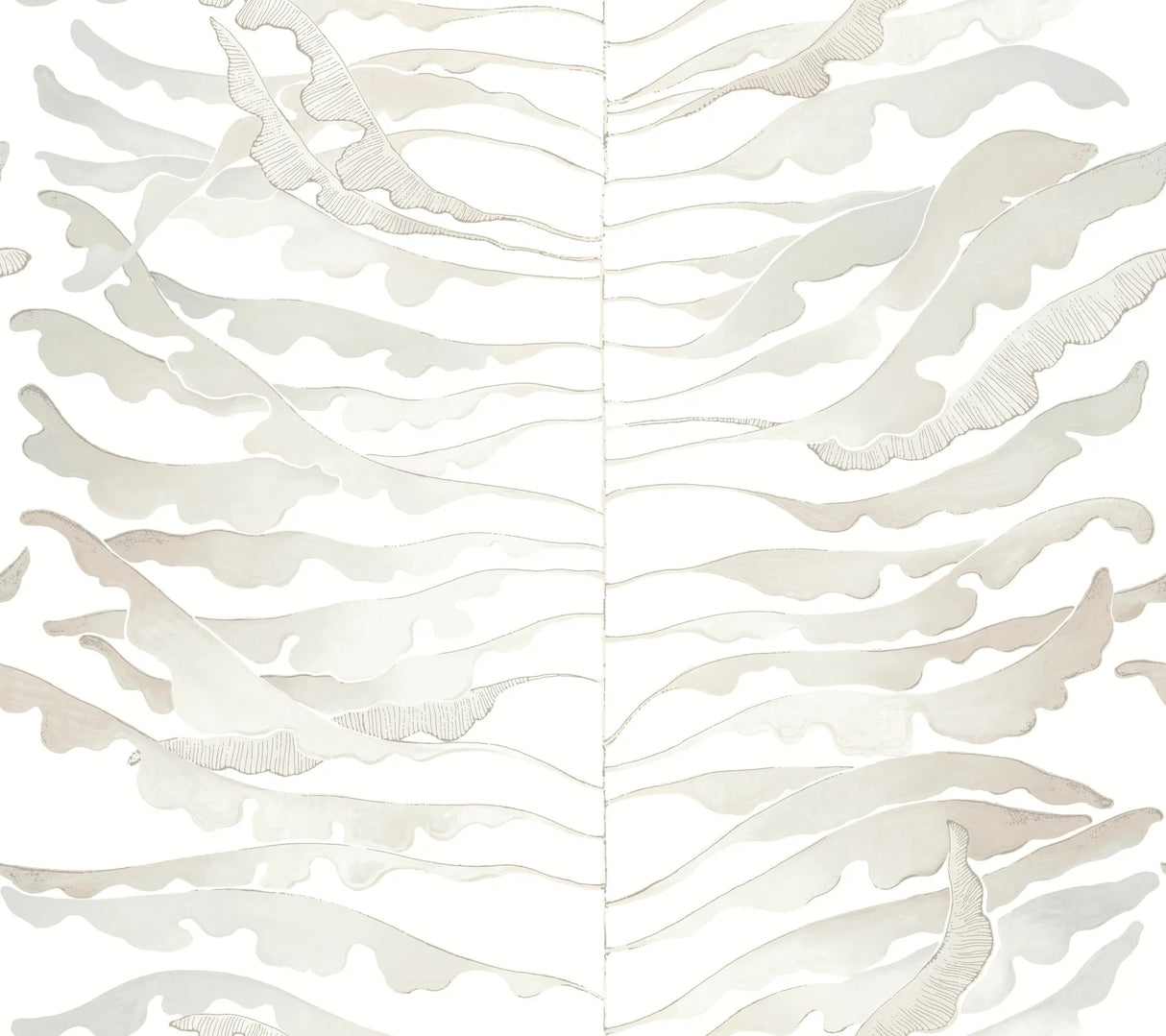 Leaf Column Wallpaper by Fomations