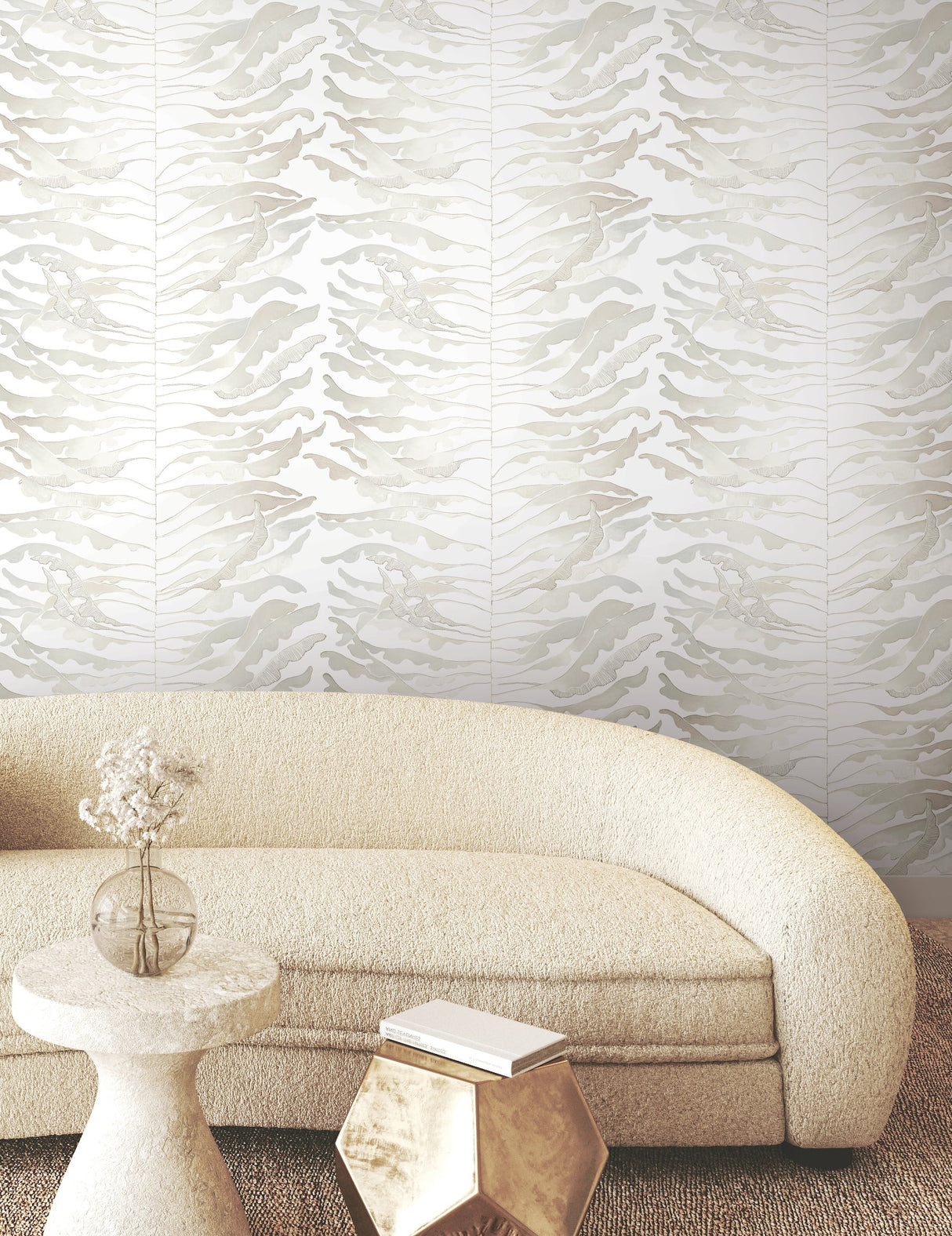 Leaf Column Wallpaper by Fomations