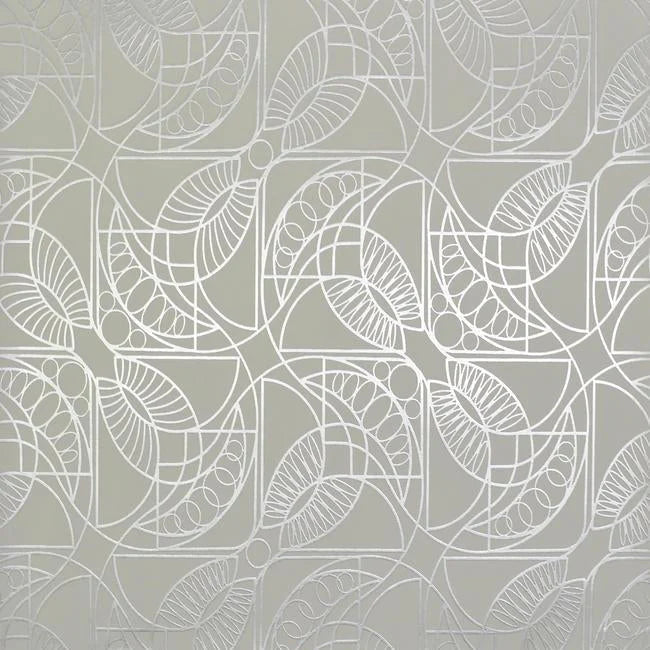 Cartouche Wallpaper by Antonina Vella Wallpaper