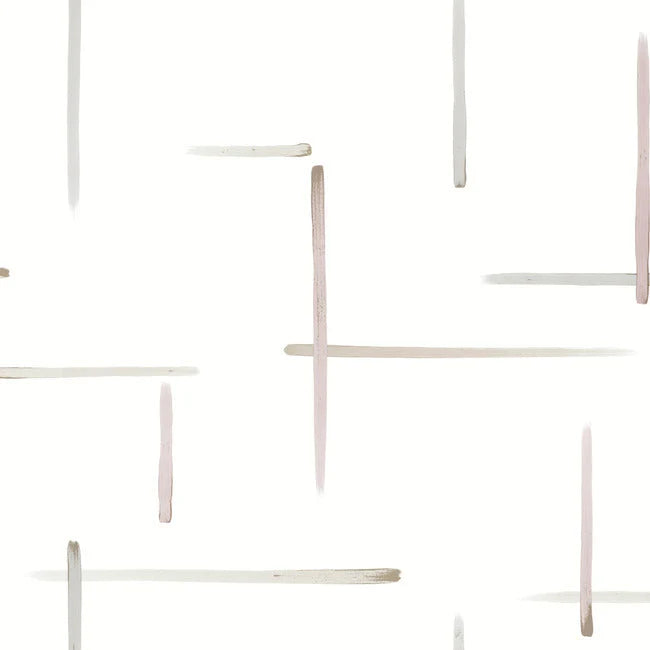 Gilded Sumi-E Wallpaper by Artistic Abstracts