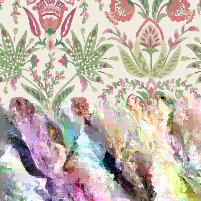 Seaside Jacobean Wallpaper by Mediterranean