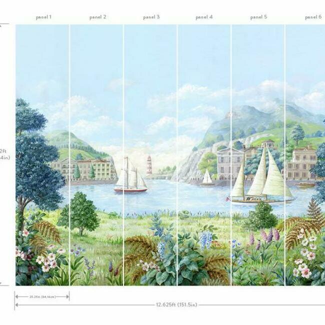 Safe Harbor Wall Mural by Mural Resource Library