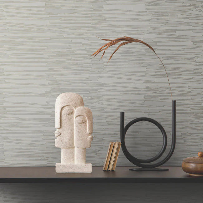 Nikki Chu Water Reed Thatch Wallpaper by Artistic Abstracts