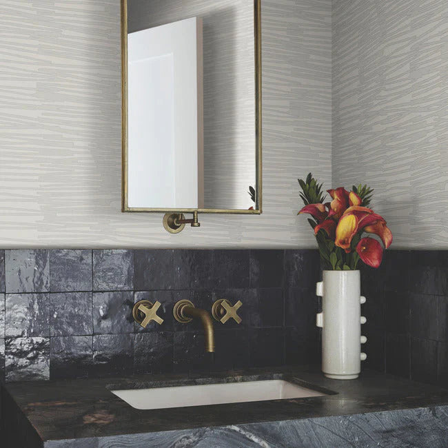 Nikki Chu Water Reed Thatch Wallpaper by Artistic Abstracts