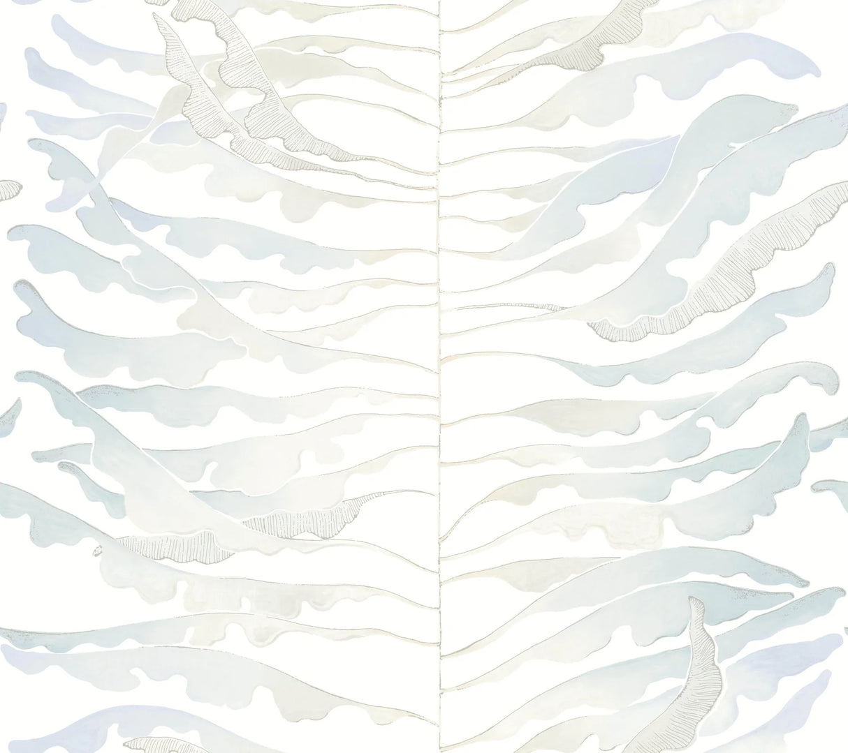 Leaf Column Wallpaper by Fomations