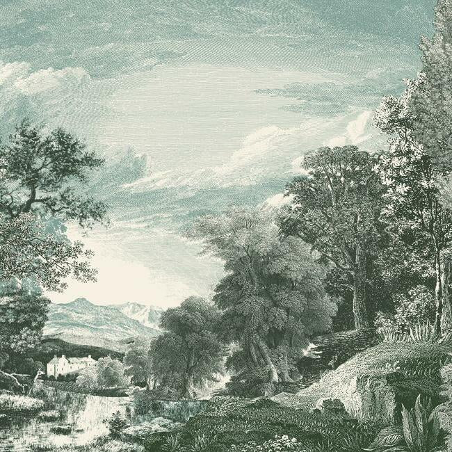 Provincial Scenic Wall Mural by Mural Resource Library