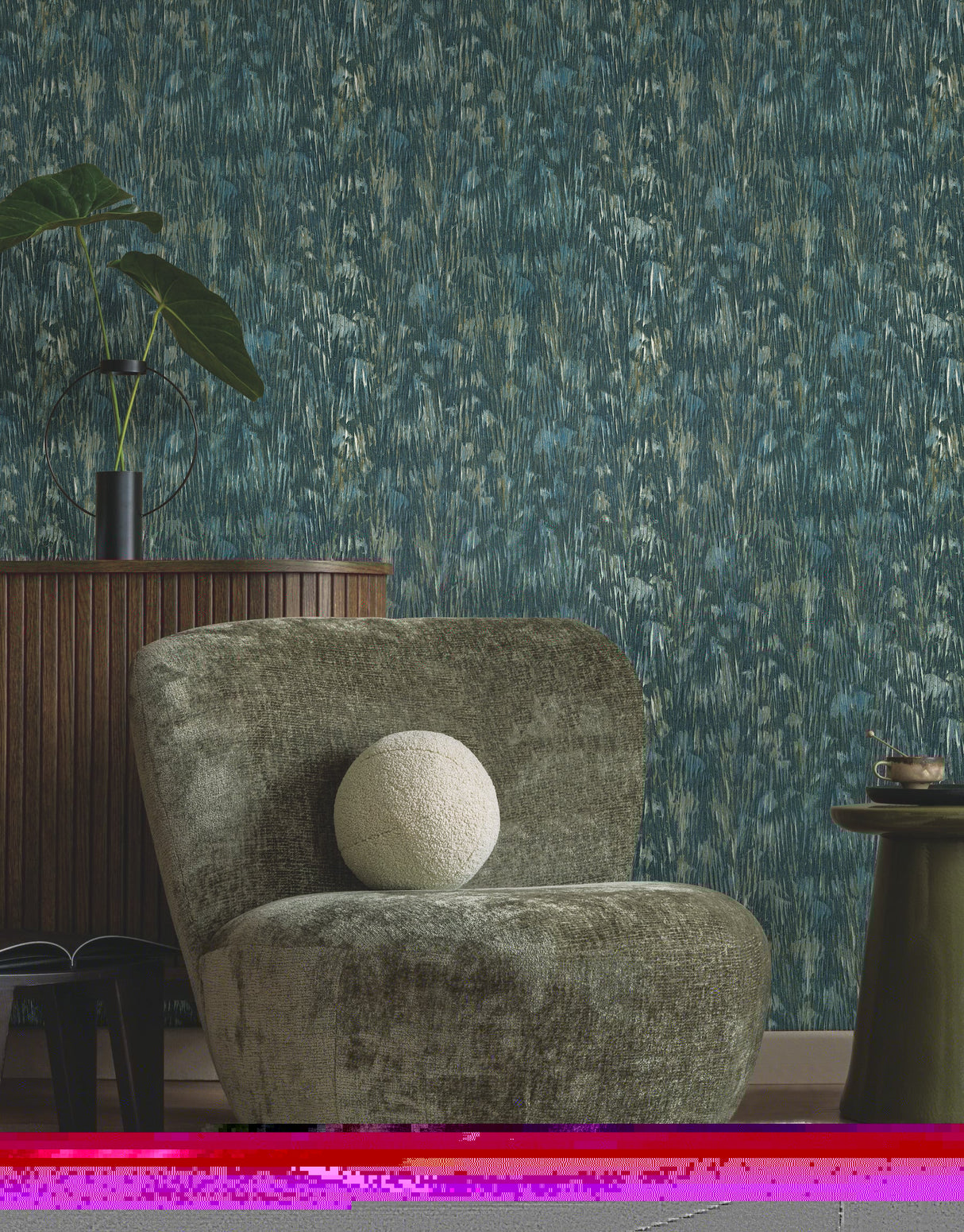 Gilded Plume Wallpaper by Fomations