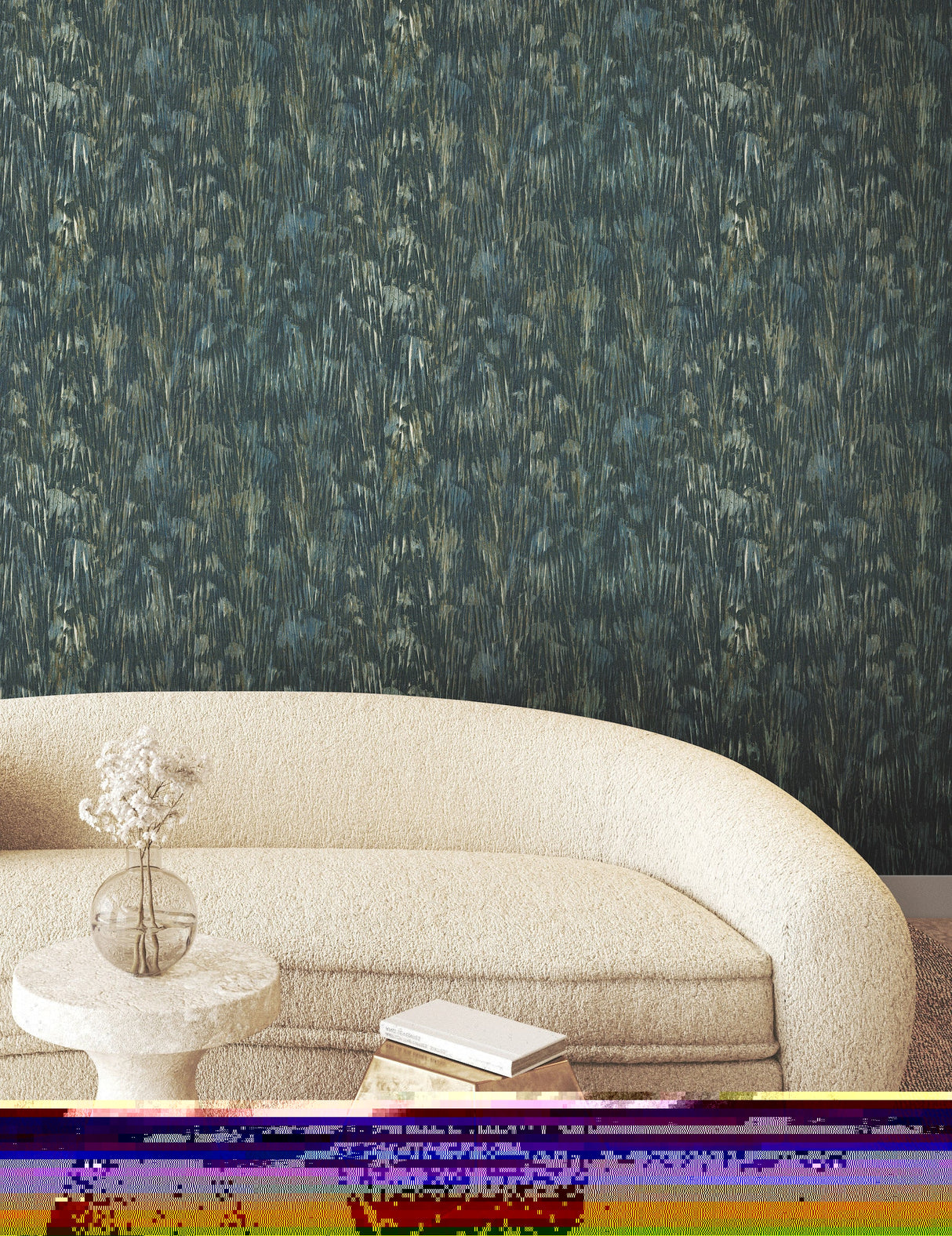 Gilded Plume Wallpaper by Fomations