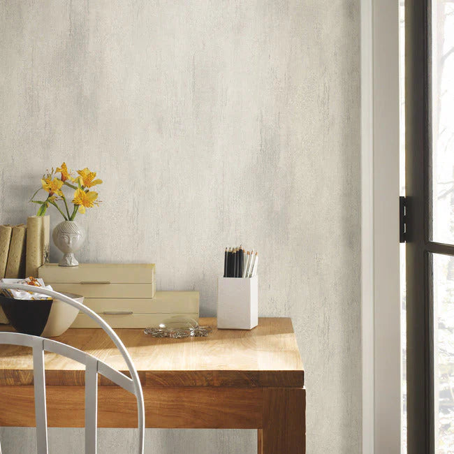 Stucco Finish Wallpaper by Mediterranean