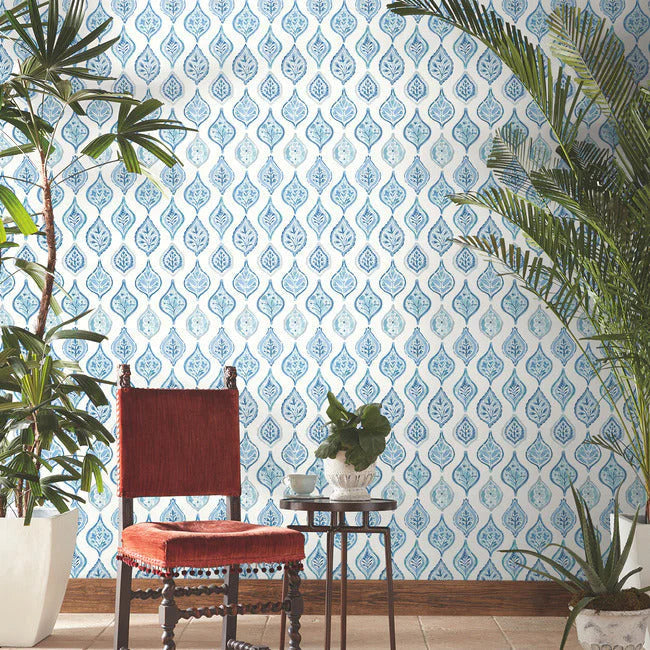 Marketplace Motif Wallpaper by Mediterranean