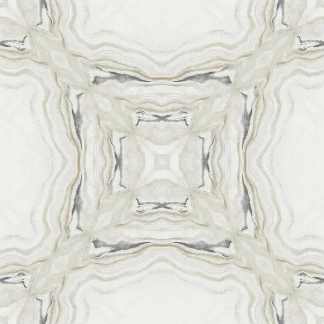 Stone Kaleidoscope Wallpaper by Antonina Vella Wallpaper