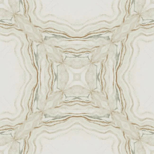 Stone Kaleidoscope Wallpaper by Antonina Vella Wallpaper