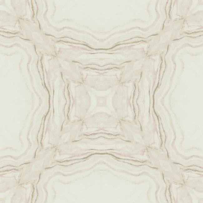 Stone Kaleidoscope Wallpaper by Antonina Vella Wallpaper