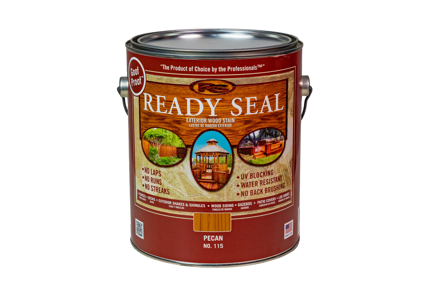 READY SEAL Wood Stain & Sealer Pecan 115